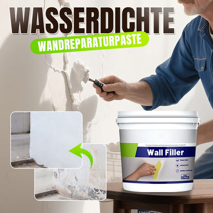 🛠️ Wasserdichte & Schimmelresistente Wandreparaturpaste – 2 Kaufen, 1 Gratis + Pinsel Geschenk! 💧🖌️ ✨ Schnelle & Saubere Wandreparatur für Zuhause! 🏡