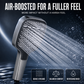 High Pressure Shower Head, 4 Mode Handheld Sprayer Rainfall Water Saving forBathrooms – Easy DIY Fit