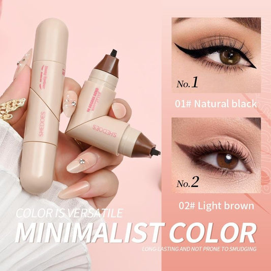 💜LETZTER TAG – KAUF 1, ERHALTE 1 GRATIS💜Integrierter rotierender Eyeliner-Stempelstift