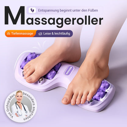 💜Tragbare Doppelfußmassagewalze💜