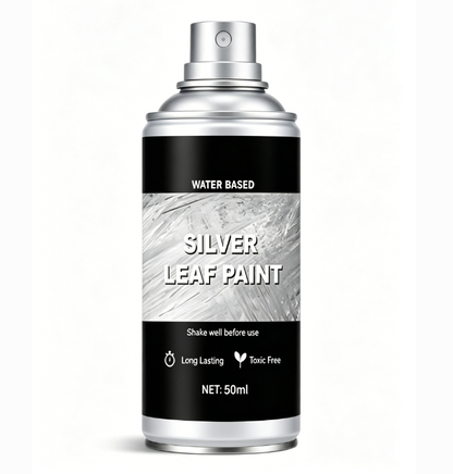DIY-Farbe in Metallic-Silber