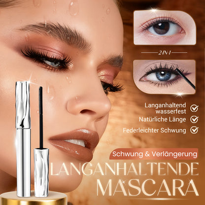 Wasserfeste Faser-Mascara – Sofortige Länge & Schwung