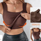 🏆Letzter Tag Sonderpreis 19.99 €!!💐Thermische Tank-Tops für Damen mit U-Ausschnitt und integriertem BH🌟💓