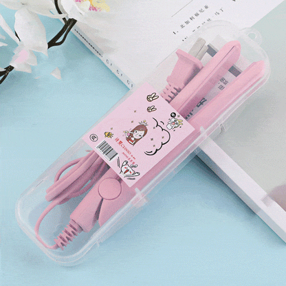 💇Professioneller 2-in-1 Keramik-Lockenstab – 30 Sekunden schnelle Aufheizung, intelligente Temperaturkontrolle für gesundes Haar