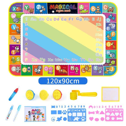 Wasser Doodle Matte, Aqua Malerei Zeichnung Matte Mess Free Learning Toy Mat