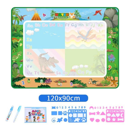 Wasser Doodle Matte, Aqua Malerei Zeichnung Matte Mess Free Learning Toy Mat