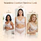 💗Zeitlich begrenztes Sonderangebot: 50 % Rabatt⚡ Über 50.000 verkaufte Exemplare💕 Jelly Wireless – Bequemer Bügel-freier BH für Damen, formender Bügel-freier BH, nahtloser T-Shirt-BH, Alltags-BH mit tiefem V-Ausschnitt
