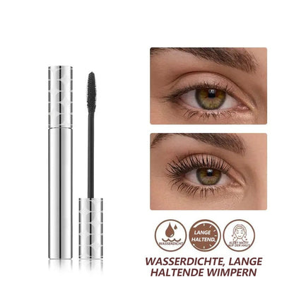 🌟Kauf 1, erhalte 1 gratis (JE NUR 6,49 €)✨Silver Tube 24-Stunden wasserfeste Volumen-Mascara