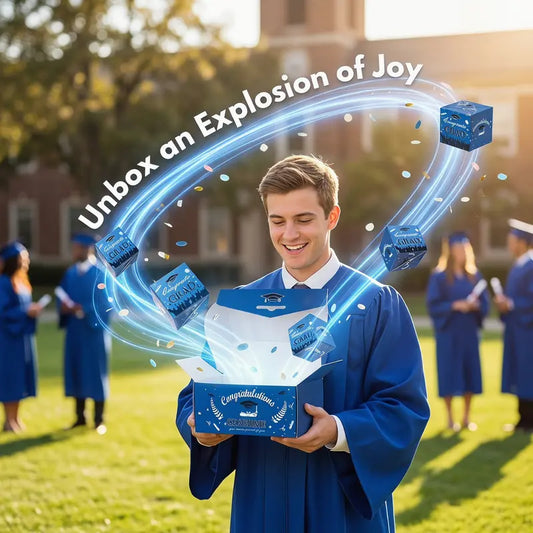 🎓🔥Neue Geschenksets zur Abschlussfeier jetzt erhältlich🔥🎓Explosive Pop-Up-Überraschungs-Geldgeschenkbox