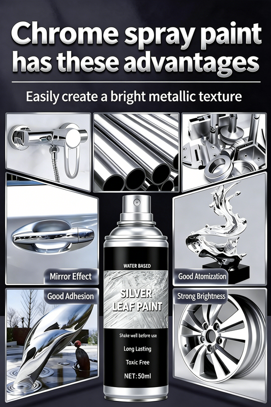 DIY-Farbe in Metallic-Silber