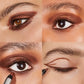 Wasserfester Eyeliner (hält 1440 Min.) – Wischfest, vegan, Präzisionsspitze