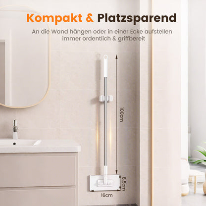 🧹50 % Rabatt! ✨ Einweg-Staubmopp mit 4/10 wiederverwendbaren Bezügen – Praktisch und effektiv 💥🌟