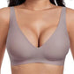 💗Zeitlich begrenztes Sonderangebot: 50 % Rabatt⚡ Über 50.000 verkaufte Exemplare💕 Jelly Wireless – Bequemer Bügel-freier BH für Damen, formender Bügel-freier BH, nahtloser T-Shirt-BH, Alltags-BH mit tiefem V-Ausschnitt