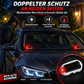 🚗 Solar-Dummy-Alarm mit LED-Blinklicht – Lichtsensor, simuliert Alarmanlage, für Auto & Innenraum
