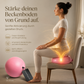 📢📢50 % Rabatt !!🧘‍♀️9-Zoll-Anti-Burst-Pilatesball mit Pumpe