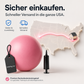 📢📢50 % Rabatt !!🧘‍♀️9-Zoll-Anti-Burst-Pilatesball mit Pumpe