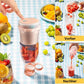 🥤🍊 50% RABATT! Bestseller Tragbarer Entsafter – Frischer Saft aus Früchten, Shakes & mehr – Perfekt für unterwegs ✨