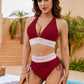 🏖️ Sommer-Sale 60% Rabatt 🏝️👙Hoch taillierte Bikini-Sets mit Bauchkontrolle und Farbblockdesign🌊
