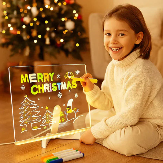 ⏳🎨Leuchtendes LED-Zeichenbrett für Kinder