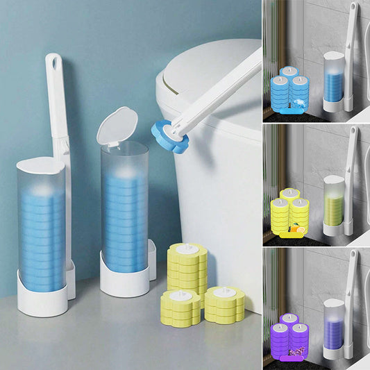 🚽 50% RABATT! ✨ Einweg-Toilettenbürsten-System – Hygienisch, Praktisch & Mit Nachfüllköpfen 💧