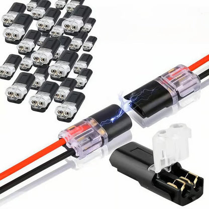 🔥Zeitlich begrenztes Angebot: 50 % Rabatt🔥 Zweipoliger Stecker mit Verriegelungslasche