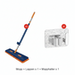 Optimierter Chenille-Flachmopp