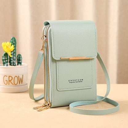 👜 60% RABATT! 📱 Touchscreen-Messengertasche für Damen – Handy-Ladefach, Diebstahlsicher & Wasserdicht ✨