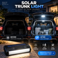 🔆 Solar-LED-Kofferraumleuchte für Autos – Automatischer Sensor, kabellos, 6 Farben, für SUVs und Fahrzeuge