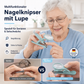 🔥🎁 2+1 GRATIS!!🥳 💞 50K+ VERKAUFT! ⚡🔍 Nagelscheren mit Lupe und spritzwasserfestem Aufnahmebehälter