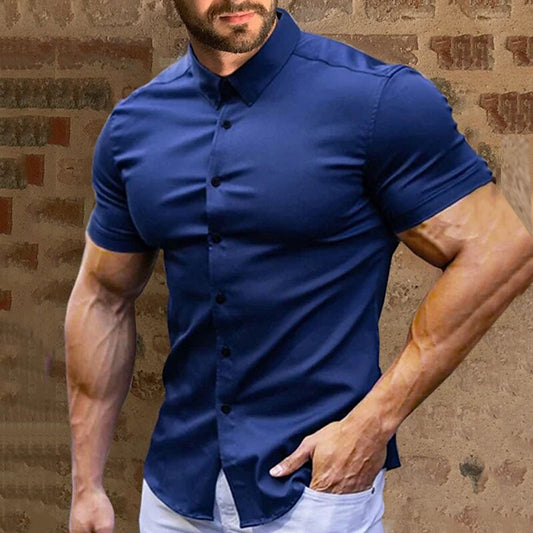 🔥 50% RABATT ⏰ Bügelfreie Herrenhemden – knitterfrei, pflegeleicht & ganztägiger Tragekomfort 👕✨