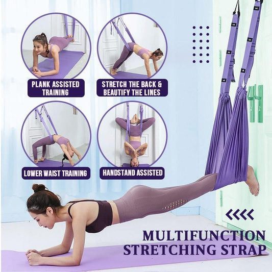 🔈🔈60% RABATT🔥 Verbesserter Yoga-Stretchgurt 🧘‍♀️✨ Professionelle Unterstützung