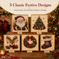 ❄️Sommerfrische 50 % Rabatt!💎DIY-Weihnachts-Diamond-Painting mit Perleffekt – Kreatives Bastelset mit Rahmen für festliche Dekoration