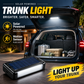 🔆 Solar-LED-Kofferraumleuchte für Autos – Automatischer Sensor, kabellos, 6 Farben, für SUVs und Fahrzeuge