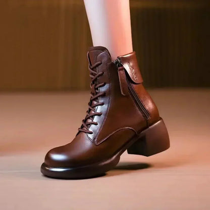 ❗️Herbstverkauf❗️ Stiefel im britischen Retro-Stil