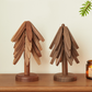 🧑‍🎄Heißer Weihnachtsverkauf🎄Isolierte Untersetzer Massivholz-Weihnachtsbaum-Untersetzer
