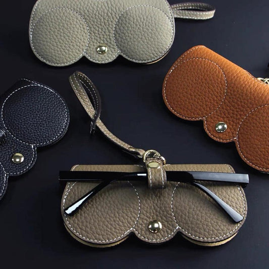 ✨HOT SALE ✨Soft Leather Sonnenbrille Bag👓️