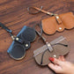 ✨HOT SALE ✨Soft Leather Sonnenbrille Bag👓️
