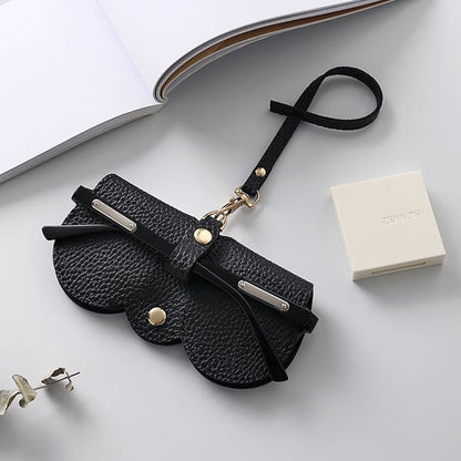 ✨HOT SALE ✨Soft Leather Sonnenbrille Bag👓️