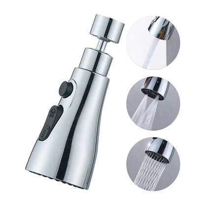 ✨💧360° Hochdruck-Wasserhahn + Adapter – Sommeraktion: Jetzt 50 % RABATT! 🔥🚿