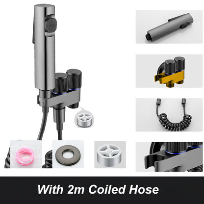 💥 HEIßER SALE – 50 % RABATT 💥2-in-1-out Dual-Kontrollventil & Bidet-Sprühset 🚿
