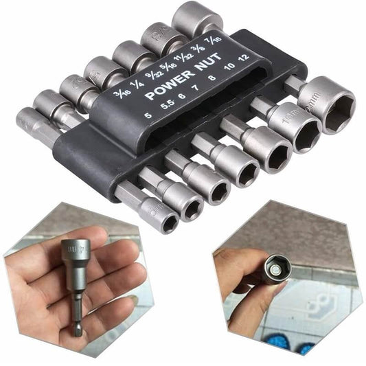 🛠️ 【🔥50% RABATT】 AUF DAS 14-TEILIGE STECKSCHLÜSSEL-SET! ✨ Robust, korrosionsbeständig & mit Organizer für schnelle DIY-Projekte 🔩