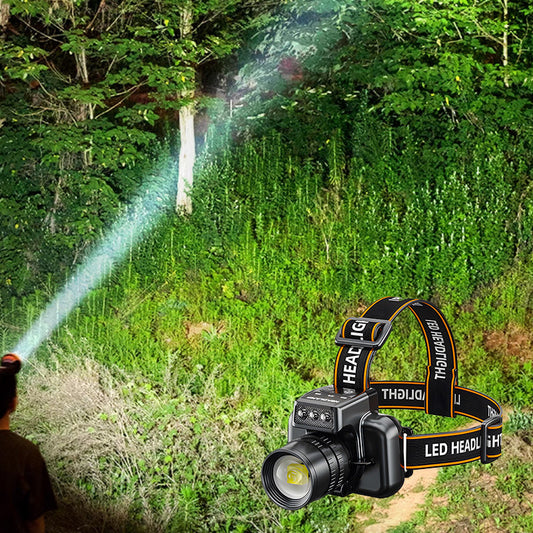 🔥Hot Sale 50% 0FF🔥Leistungsstarke Stirnlampe mit ultralanger Lebensdauer