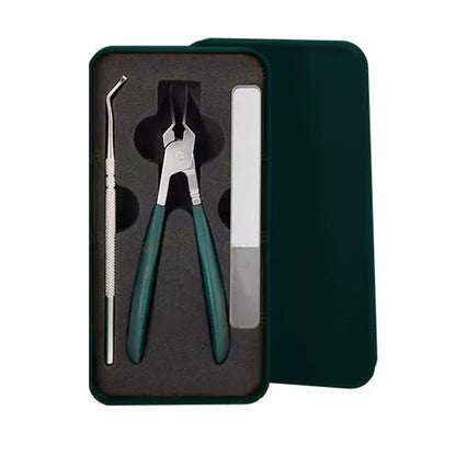 🔥Begrenztes Angebot: 50 % Rabatt🎁 Spritzschutz-Nagelknipser-Set mit 25°-Schrägklinge, 3-teilig