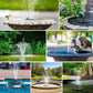 Schwimmender Solar Springbrunnen - Beleuchten Sie Ihren Garten im Handumdrehen