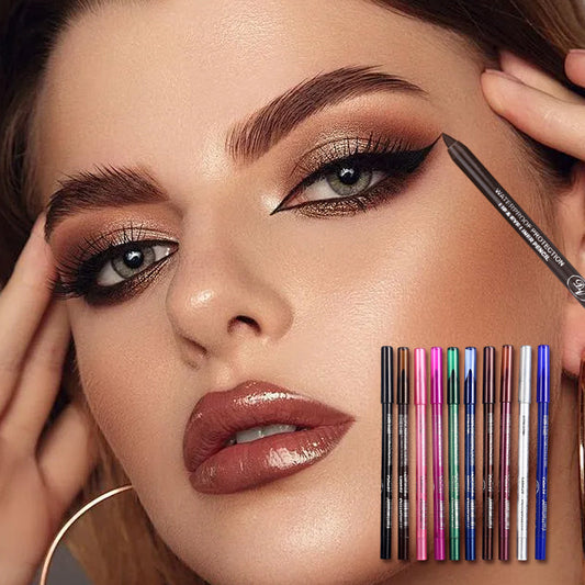 💄Intensiver und farbenfroher Look – 10 Gel-Eyeliner-Stifte – Nur für kurze Zeit!🎯👁️‍🗨️