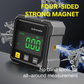 Magnetischer digitaler Winkelmesser mit Doppellaser und wiederaufladbarem 360°-Sensor – ideal für Holzbearbeitung und Baumaschinen – mit Absolut- und Relativmodus, gut ablesbarem Display und einfacher Bedienung.