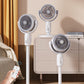 Standventilator mit Fernbedienung: 20dB leise, 30m Wurfweite | Jetzt 50% Rabatt