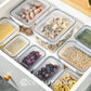 🔥LIMITIERTES ANGEBOT 🧩Frische bewahren, Chaos vermeiden – dein intelligentes Aufbewahrungsset🥗3 Stück Obstaufbewahrungsbehälter-Set für den Kühlschrank mit abnehmbarem Sieb