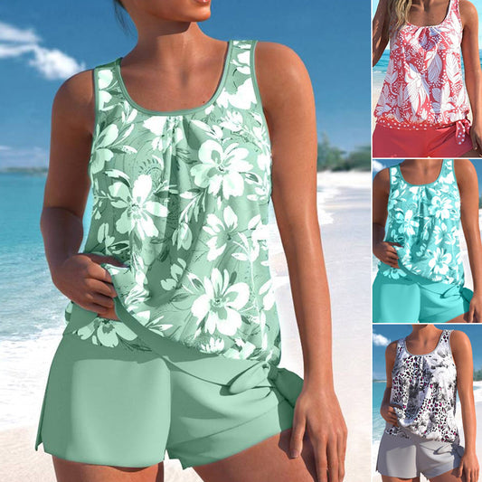 Gemustertes Tankini-Set für Damen