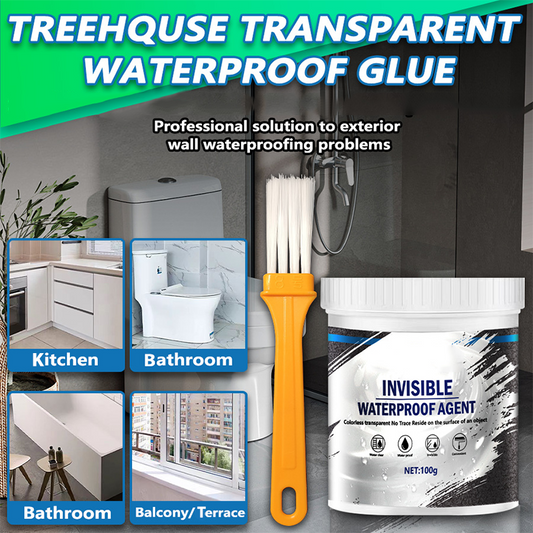 Langlebige transparente wasserfeste und auslaufsichere Beschichtung